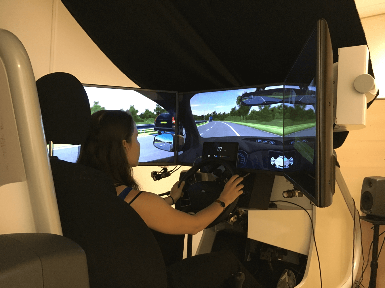researching the influence and preference of various haptic patterns in a driving simulator